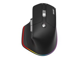 Acer Easy Fit wireless Mouse - 2.4GHz and BT5.0 - Black - Acer