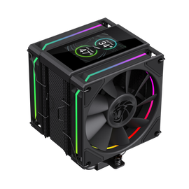 Gamemax - CPU Air cooler - SIGMA 620 LCD - Black