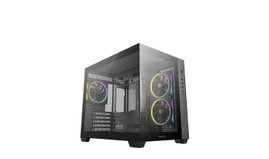 Deepcool Case - CG330 3F - Black - Micro ATX - Power supply included No