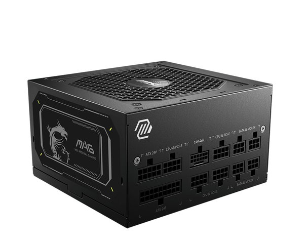 Zasilacz MSI MAG A750GL 750W PCIE5 II 80+ Gold ATX 3.1