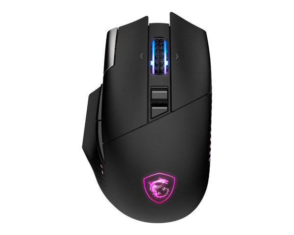 MSI VERSA PRO WIRELESS plus MOUSE DOCK PRO - Bezprzewodowy - 2,4 GHz, Bluetooth