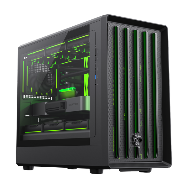 Gamemax - Case - CLAW 360 BK - M-ATX
