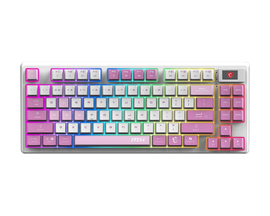 MSI FORGE GK600 TKL WIRELESS VIOLET - Gaming keyboard - Wireless - US - 2.4 GHz