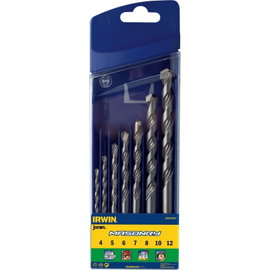 KOMPLET WIERTEŁ DO BETONU MASONRY 7 SZTUK 4-12MM - I-10501893