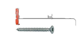 KOŁEK DUOTEC 10 S ZACISKOWY Z WKRĘTEM DO PŁYT G-K - 0.3 STO - FC 537259