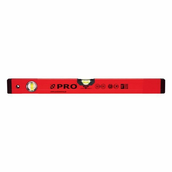 POZIOMICA MALOWANA WSKAŹNIK POZIOMU I PIONU 50CM - 100-05
