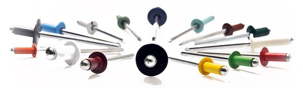 NIT ZRYWALNY ALUMINIOWO-STALOWY 4.0 8MM RAL 8004 - 5.0 STO - 953 4 88004