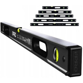 POZIOMICA MALOWANA CZARNA FREZ Z UCHWYTEM HD SERIA 900 180CM - 100-18HD U C