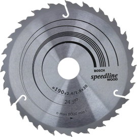 PIŁA TARCZOWA H SPEEDLINE 190 2,6 30Z24 - B 2608640801