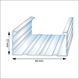 PROFIL CD 60/3.0M. - 12.0 SZT - G-BCD 60/3.0
