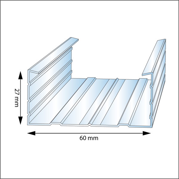 PROFIL CD 60/3.0M. - 12.0 SZT - G-BCD 60/3.0