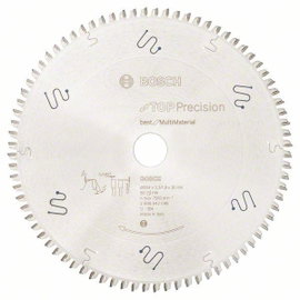 PIŁA TARCZOWA TOP PRECISION BEST FOR MULTI MATERIA 254 30/80 - B 2608642098