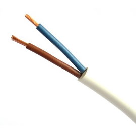 PRZEWÓD MIESZKANIOWY H03VV-F OMY 2X1,5 BIAŁY 300V - 100.0 MB - E113BE-YY001