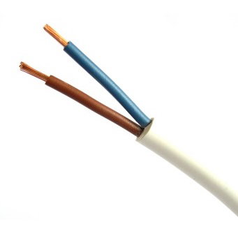 PRZEWÓD MIESZKANIOWY H03VV-F OMY 2X1,5 BIAŁY 300V - 100.0 MB - E113BE-YY001