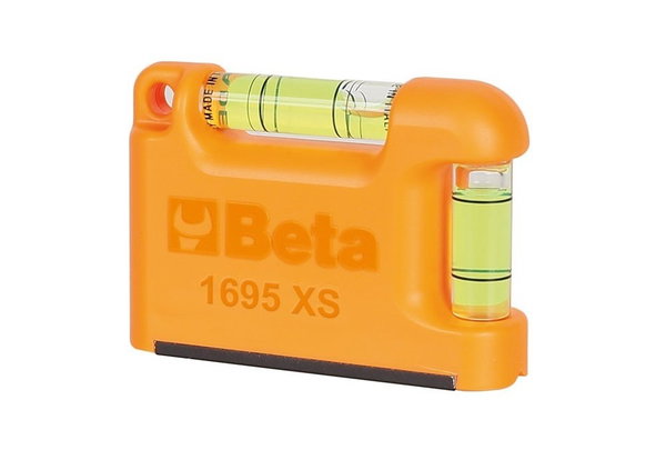 POZIOMICA KIESZONKOWA MINI 2 LIBELKI, MAGNETYCZNA PODSTAWA - BE 1695XS