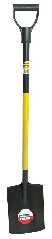 SZPADEL PROSTY METALOWY TRZONEK, UCHWYT Y PLASTIKOWY - G-200-0450