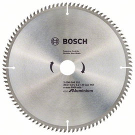 TARCZA PILARSKA ECO ALU 254 3,0/30 94T - B 2608644395