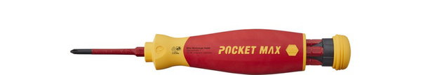WKRĘTAK Z MAGAZYNKIEM BITÓW POCKETMAX ELECTRIC, 4 BITY - WH 45296