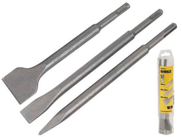 ZESTAW DŁUT SDS+ 3-ELEMENTOWY - DW DT60330