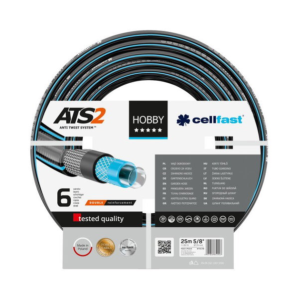 WĄŻ OGRODOWY HOBBY ATS 5/8' 25MB - C 16-210