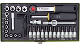 ZESTAW DLA MECHANIKÓW 36 CZĘŚCI PROXXON - L/PR23080