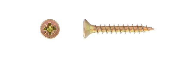 WKRĘT DO DREWNA OCYNK ŻÓŁTY 3.0 35MM - 5.0 KG - MF-510-3035