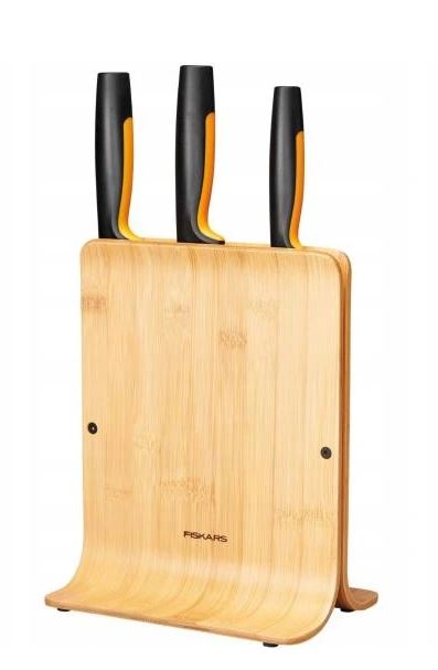 ZESTAW 3 NOŻY W BLOKU BAMBUSOWYM - FS-1057553
