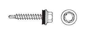 WKRĘT SAMOWIERTNY 4.8 70MM RAL 8017 - 2.0 STO - WSB 70 8017