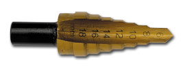 WIERTŁO WIELOSTOPNIOWE DO METALU 4-22MM 10 ŚREDNIC - I-10502853