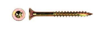 WKRĘT DO DREWNA OCYNK ŻÓŁTY NA TORX 6.0 180MM T30 - 510 6.0 180