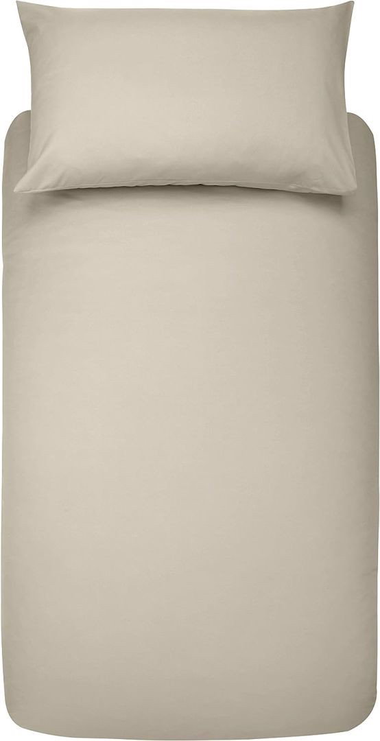 Zestaw pościeli mikrofibra 135x200cm Beżowy