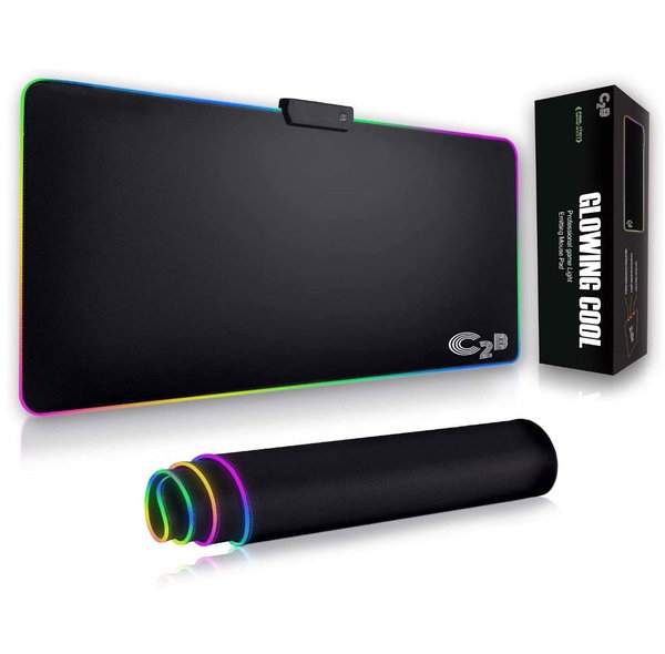 Podkładka Gamingowa Led Pod Mysz Xxl 80X30 Cm