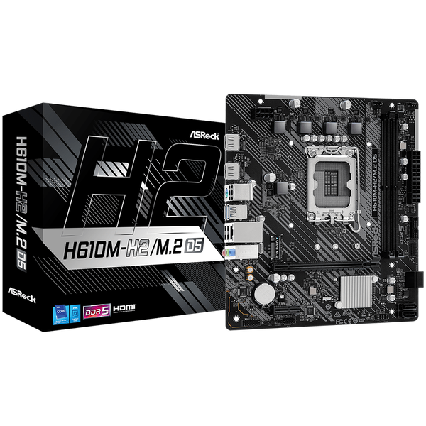 ASROCK H610M-H2/M.2 D5 mATX LGA1700 DDR4