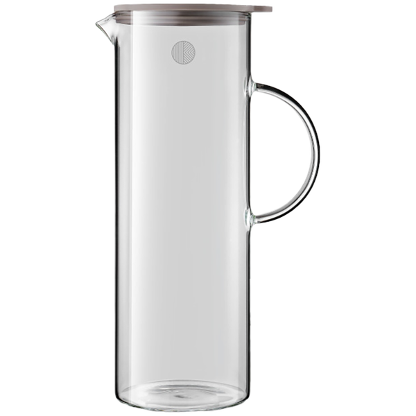 BUYDEEM Szklany Dzbanek z silikonową pokrywką 1200ml, model CD2003