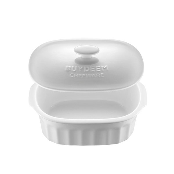 BUYDEEM Ceramiczne naczynie do parowaru 2L, model CT1005, kolor White