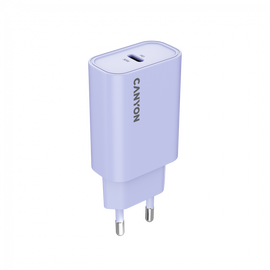 CANYON Ładowarka sieciowa OnCharge 30CL 30W 1xPD EU Fioletowa