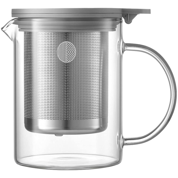 BUYDEEM Szklany dzbanek z zaparzaczem 500ml, model CD2001