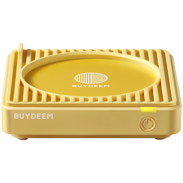BUYDEEM Podstawka grzewcza, model OA2001, kolor Mellow Yellow