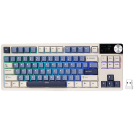 ROYAL KLUDGE RK S85 Horizon Blue Gaming Keyboard Beige switch
