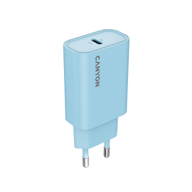 CANYON Ładowarka sieciowa OnCharge 30CL 30W 1xPD EU Niebieska