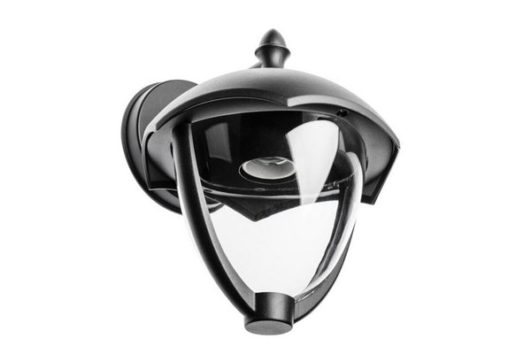 LAMPA OGRODOWA GRANDE-AD KINKIET PROSTY DOLNY, CZARNA - V-GRA0DA00