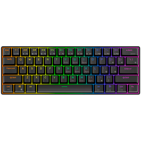 ROYAL KLUDGE RK61 Black Gaming Keyboard Brown switch