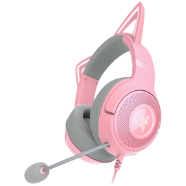 RAZER Słuchawki Gamingowe Kraken Kitty V2, Różowe