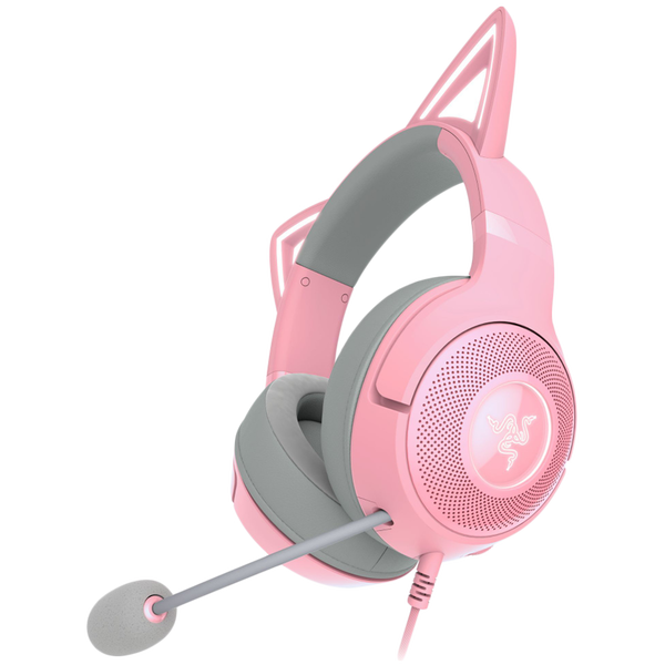 RAZER Słuchawki Gamingowe Kraken Kitty V2, Różowe