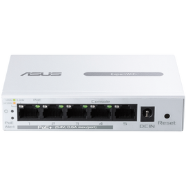 ASUS ExpertWiFi EBP15 5-Port GbE smart managed PoE+ switch, 4 PoE+ ports, 60W