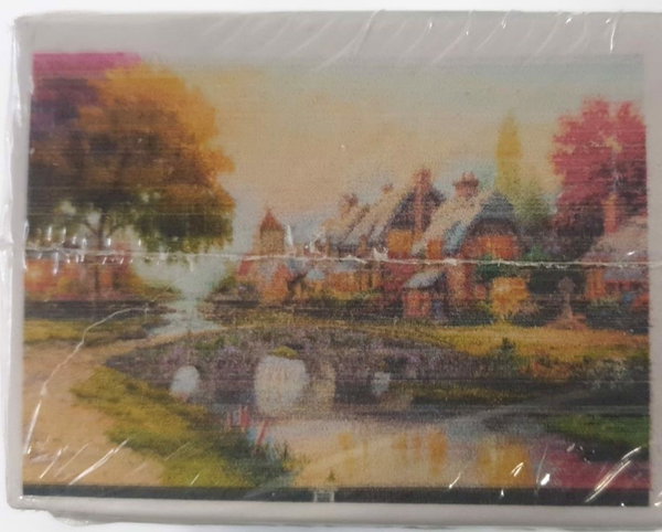 Puzzle 1000 Części 75 X 50 Cm Wioska