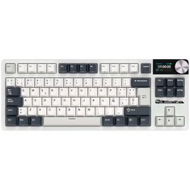 ROYAL KLUDGE RK S85 White Night Gaming Keyboard Beige switch