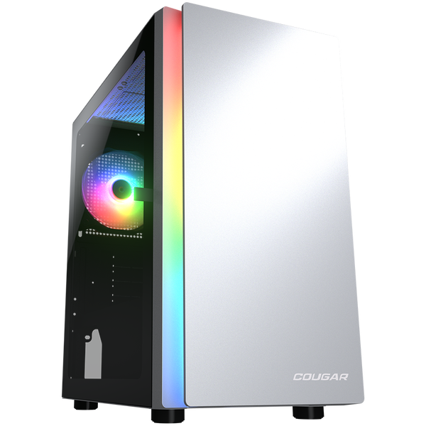 COUGAR Obudowa Purity RGB, Mini Tower, 1 x ARGB , Biała
