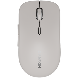 CANYON Mysz bezprzewodowa MW-12 Dwa Tryby Ciemno Szara