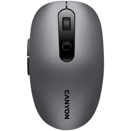 CANYON Mysz bezprzewodowa MW-9 Dwa Tryby Szara